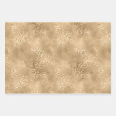 Glam Sparkle Leopard Print Glitter Inpakpapier Vel (Voorkant 2)
