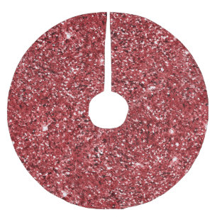 Glam Sparkle Red Glitter Kerstboom Rok