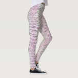 Glam Sparkly Pink Diamond Tiger Stripes Leggings<br><div class="desc">Dit ontwerp van de microfoon is voorzien van een digitaal afbeelding dat bestaat uit dunne diamantchips die zijn aangebracht in een patroon dat tijgerstrepen nabootst in schaduwen van roze en paarse tinten.</div>