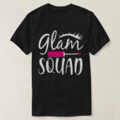 Glam squad t-shirt (Design voorkant)