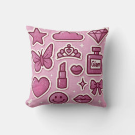 glam stickers canvas tas kussen