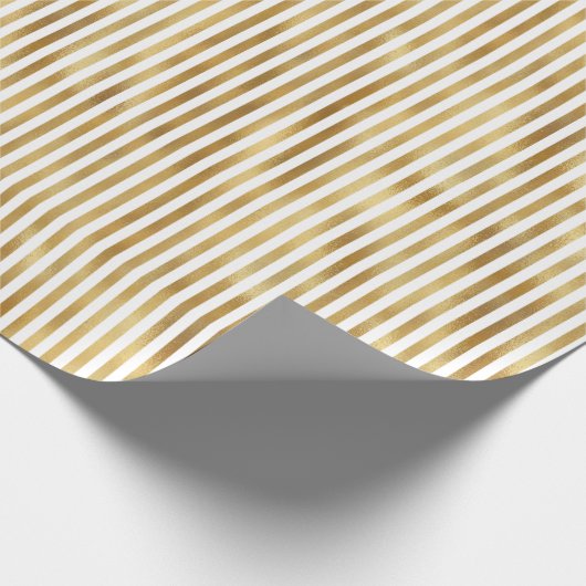 Glam Stripes Cadeaupapier (Hoek)