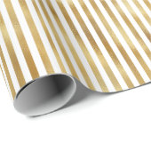 Glam Stripes Cadeaupapier (Rol Hoek)