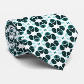 Glam-Stropdas, Blauwgroen Stropdas (Opgerold)