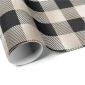 Glam Tan Black Buffalo Cadeaupapier (Rol Hoek)