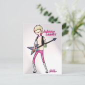 Glam Time Johnny-postkaart Briefkaart (Staand voorkant)