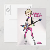 Glam Time Johnny-postkaart Briefkaart (Voorkant / Achterkant)
