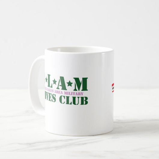 GLAM twee Coffee-Mok Koffiemok (Voorkant links)