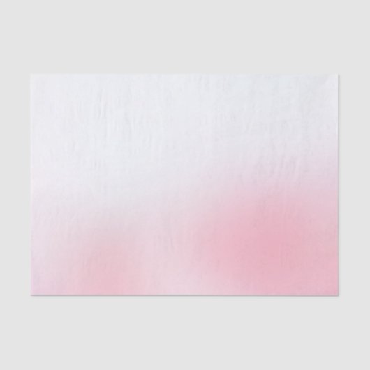 Glam Unicorn Roze Witte Verjaardag Tissuepapier (Voorkant)