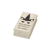 Glam Unicorn Speciaal Boekstempel Rubberstempel (Stempel)