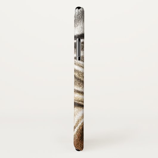 Glam, uniek faux Gold, modern glitter Case-Mate iPhone Case (Achterkant / rechts)