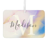 Glam van de Paarse Waterverf van het Monogram Luchtverfrisser (Achterkant)