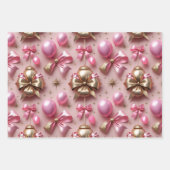 Glam-verjaardagspatroon Inpakpapier Vel (Voorkant 2)