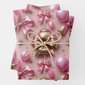 Glam-verjaardagspatroon Inpakpapier Vel (In situ)