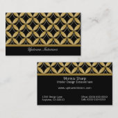 Glam Visitekaartje in de stad, goud (Voorkant / Achterkant)