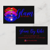 Glam Visitekaartjes (Voorkant / Achterkant)