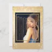 Glam Vrijgezellenfeest met goudzomerlicht Kaart (Achterkant)