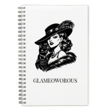 Glam vrouw met kat mode-illustratie