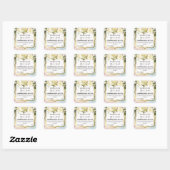 Glam White Flowers Body Butter Labels (Vel)