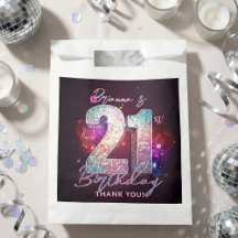 Glam Zilver Disco Bal Muzieknotities 21e Verjaarda