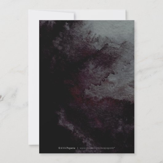 Glam zwart goud glitter kalligraphy Vrijgezellenfe Kaart (Achterkant)