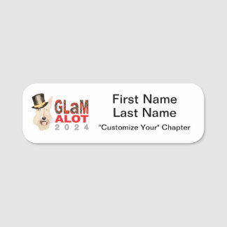 GLaMalot 2024 Naam Badge