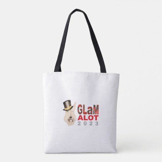 GLaMalot Canvas tas (Achterkant)