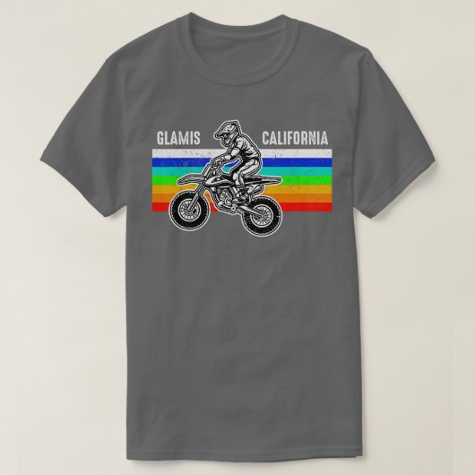 Glamis California Dirt Bike Clothing  Dirt T-shirt (Design voorkant)