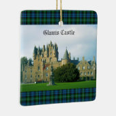 Glamis Castle Angus Scotland Schilderachtig Keramisch Ornament (Rechts)