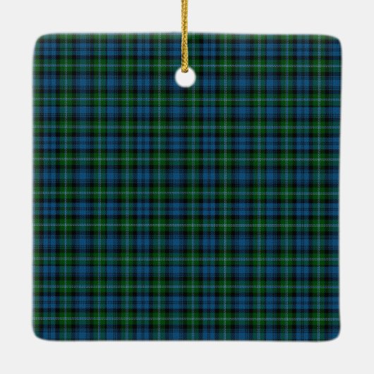 Glamis Castle Angus Scotland Schilderachtig Keramisch Ornament (Achterkant)