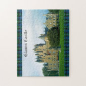Glamis Castle Angus Scotland Schilderachtig Legpuzzel (Verticaal)