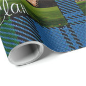 Glamis Castle - Lyon Family Home, Scottish Tartan Cadeaupapier (Rol Hoek)