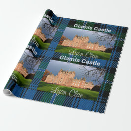Glamis Castle - Lyon Family Home, Scottish Tartan Cadeaupapier