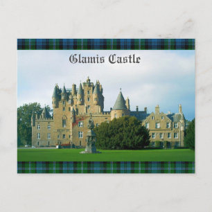 Glamis Castle Schilderachtig Briefkaart