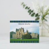 Glamis Castle Schilderachtig Briefkaart (Staand voorkant)