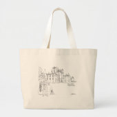Glamis Castle Scotland Canvas tas (Voorkant)