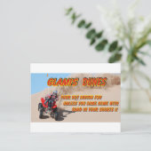 GLAMIS DUINEN BRIEFKAART (Staand voorkant)