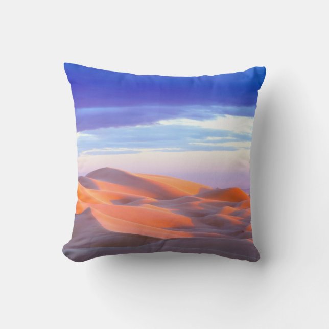 Glamis Sand Dunes bij zonsondergang Kussen (Voorkant)