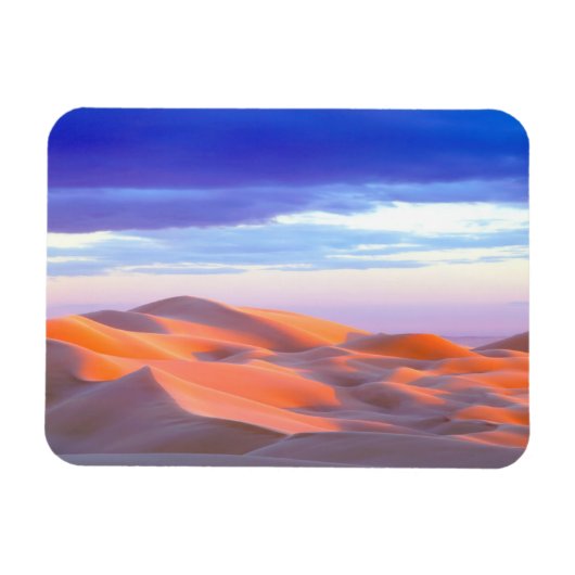 Glamis Sand Dunes bij zonsondergang Magneet (Horizontaal)