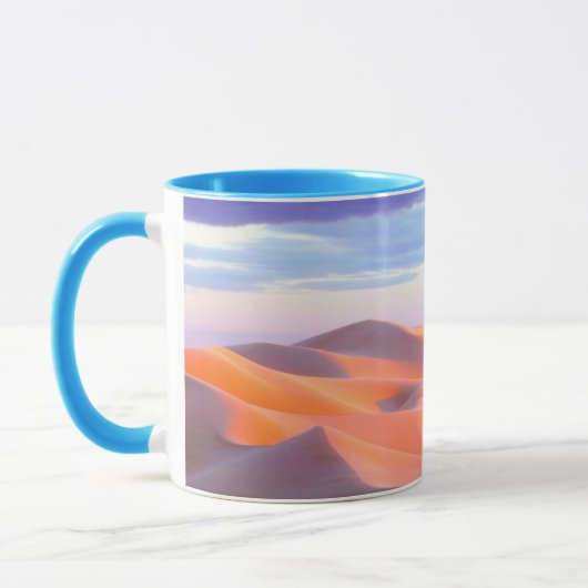 Glamis Sand Dunes bij zonsondergang Mok (Links)