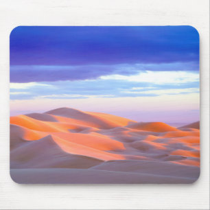 Glamis Sand Dunes bij zonsondergang Muismat