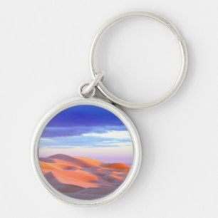 Glamis Sand Dunes bij zonsondergang Sleutelhanger