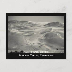 Glamis Sand Dunes Desert Imperial Valley Foto Briefkaart