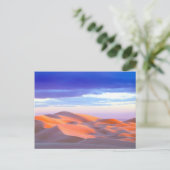 Glamis Sand Dunes tegen zonsondergang Briefkaart (Staand voorkant)