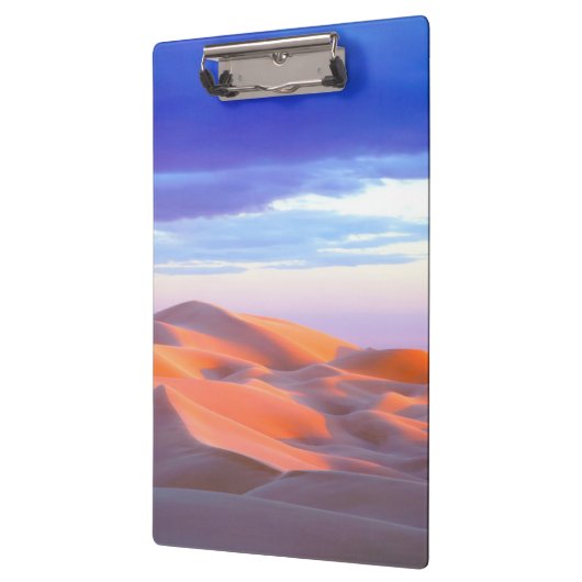 Glamis Sand Dunes tegen zonsondergang Klembord (Links)