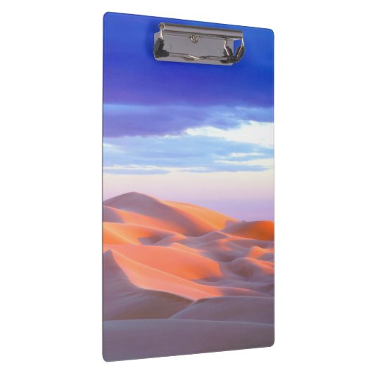 Glamis Sand Dunes tegen zonsondergang Klembord (Rechts)