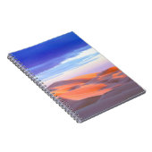 Glamis Sand Dunes tegen zonsondergang Notitieboek (Rechterzijde)