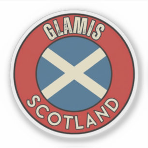 Glamis, Schotland Sticker