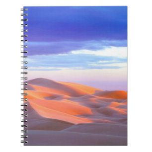 Glamis-zandduinen bij zonsondergang notitieboek