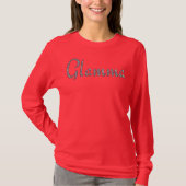 Glamma bling aangepast sweatshirt (Voorkant)